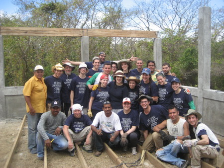 Participating YU students on Nicaragua Mission
