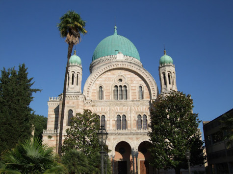 The Synagogue in Florence, Italy.