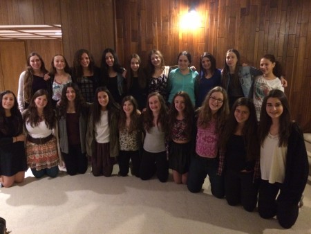 AZA and BBG Global Shabbat in Winnipeg.