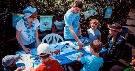On May 11th, The Jewish Agency for Israel hosted a traditional celebration of Israeli Independence Day with the Jews of the city. Photo by Roman Polonsky.