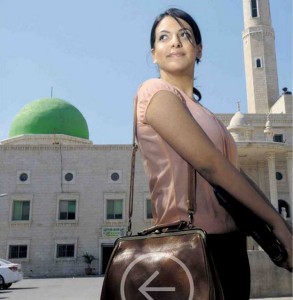 Samar Nassar, a Tsofen-certified computer engineer in her hometown of Tira.
