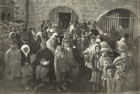 Dreyfus Soup Kitchen, Jerusalem, 1921, photographer unknown; courtesy JDC.