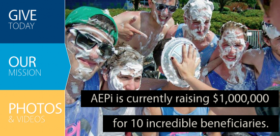 For more information, and to visit aepigivesback.org, click the image.