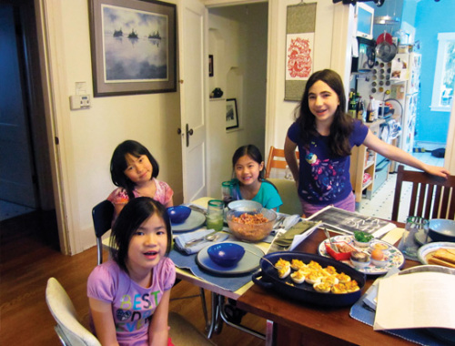 Lucy, Lia, Abby and Hannah