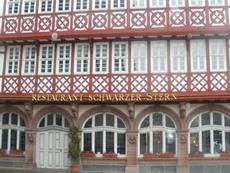 Restaurant Schwartzer Stern; photo by Rhonda Spivak.