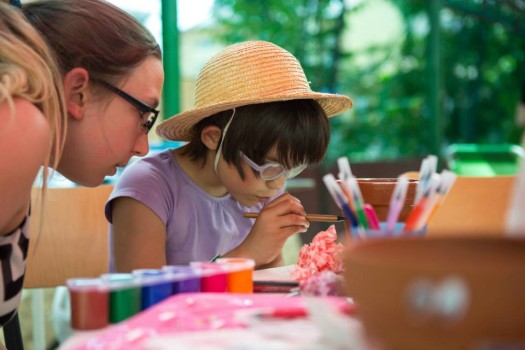 The joy of Jewish learning at Limmud Hungary; photo by Andras Mayer.