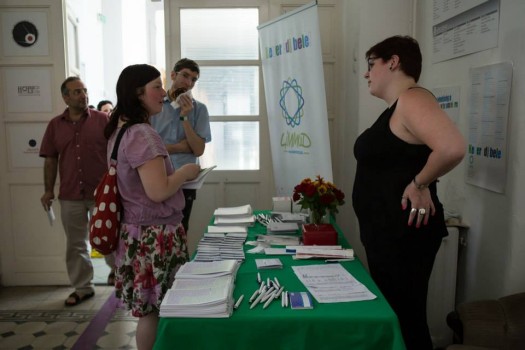 Welcome to Limmud Hungary; photo by Andras Mayer.