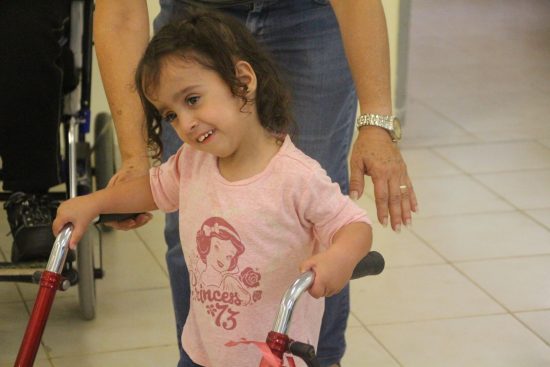 Shira walking; photo by Aviella Koschland.