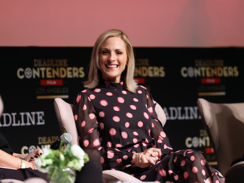 Marlee Matlin speaks at an event in Los Angeles, Calif. in November.