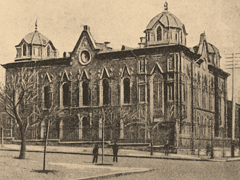 The Brodsky Synagogue in Odesa, Ukraine, built in 1863.